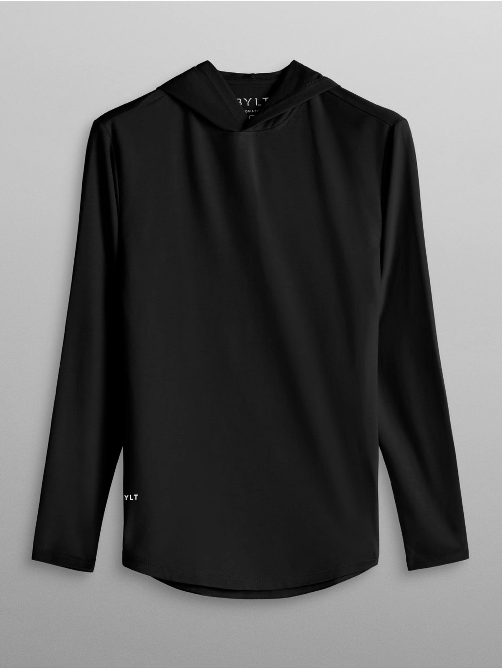 BYLT Hooded Drop-Cut Long Sleeve
